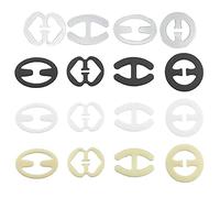 Bra Strap Clips,16 PCS Bra Straps Holder Control Clips Plastic Bra Cross Back Clip Anti-slip Buckles Bra Conceal Strap for Racer Back Tank Tops