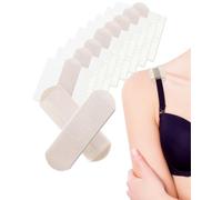 Bra Strap Cushion - Disposable Shoulder Pad Covers for Women to Relieve Pain from Tight Bras | Summer Lightweight and Sweat Absorbing Design (Nude 10P)