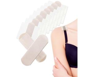 Bra Strap Cushion - Summer-Thin Disposable Comfort Shoulder Pads | Relieve Dents & Chafing from Tight Bra Straps (Skin 10P)
