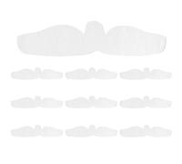 Bra Sweat Liners - White Non-Woven Fabric, Absorbent Breast Sheet, Reusable Undergarment Shield, Soft Comfort Wicking Accessory | Friction Reducing Pad with Plain Print Style to Prevent Chafing Skin