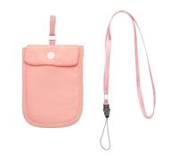 Bra Under Clothes Wallet - Underwear Bra Bag, Bra Wallet, Travel for Women | Adjustable Money Belt Pouch Secret Travel Pocket, pink, Consulte la descripción, See description