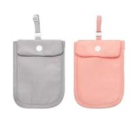 Bra Wallet Undercover Bra Undercover for Bras | Wallet for Bra Under Dresses for Waist Pocket Adjustable for Money Pocket, Grey, Se référer au descriptif, Refer to description