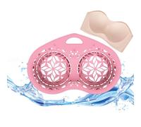 Bra Washing Bag for Laundry, BeauFairy Silicone Lingerie Bags for Washing Delicates, Mesh Bra Laundry Bags, Fits A-C Cup Bras, Anti Deformation Lingerie Bag for Washer/Dryer Machines, 002