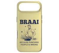 Braai Because Punching People Is Wrong South African BBQ Case for iPhone Air
