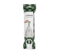 Brabantia 115622 Perfectfit Bags, Code R, 36L, 10 Pcs, White, 36 L/Size R