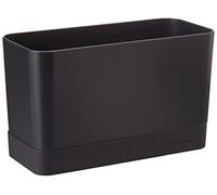 Brabantia 117503 Sink Organiser with Removable Tray, Dark Grey, 8.5 x 19 x 11.5 cm