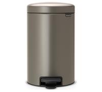 Brabantia 12 Litre New Icon Pedal Bin - Dark Grey