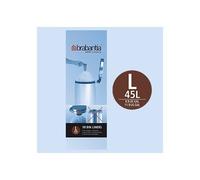 Brabantia 12 Rolls of 10 Type L 45 Litre Bin Liners (120 bags in total) by Brabantia