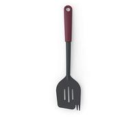 Brabantia 122781 Tasty+ Spatula Plus Fork, Aubergine Red