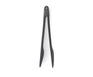 Brabantia 122842 Tasty+ Kitchen Tongs Plus Tweezers, Granite Grey