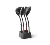 Brabantia 123184 Tasty+ Kitchen Utensils Set Plus Stand, Mixed Colours