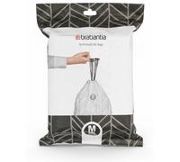 Brabantia 138829 Perfectfit Bin Liners (Size M/60 Litre) Thick Plastic Trash Bag