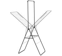 Brabantia 25m Hang On Clothes Airer with Rod - Black