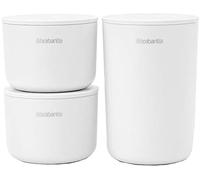 Brabantia ReNew storage jar 3-pack white