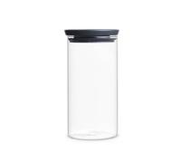 Brabantia 298264 Stackable Glass Jar, 1.1 L