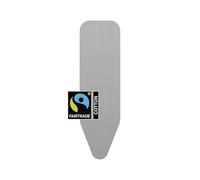 Brabantia 2mm Built-in-Foam Ironing Board Cover (A Board/Metalised) Heat-Resistant, Non-Slip, Durable Cotton & Foam, Cord Fastener