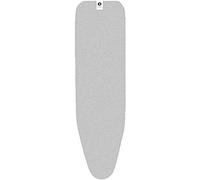 Brabantia Ironing Board Cover with 2 mm Foam - 110 x 30, Slimline, Metallised Silver