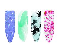 Brabantia 2mm Built-in-Foam Ironing Board Cover (B Board/Colourful Mixed Random Selection) Heat-Resistant, Non-Slip, Cord Fastener