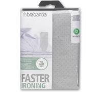 Brabantia 2mm Heat-Resistant Built-In Foam Ironing Board Cover with Cord Fastene
