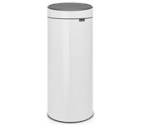 Brabantia 30 Litre Touch Top Bin - White