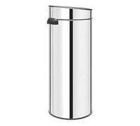 Brabantia 30L Touch Bin - Brilliant Steel, Silver