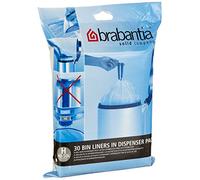 Brabantia - 311727 - 20 Perfect Fit Extra Strong Bin Liners - Size A 3L, plastic, 60 Beutel