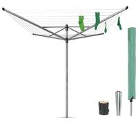 Brabantia 50m Lift-O-Matic Washing Line with Ground Spike
