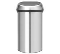 Brabantia Touch Bin 60L - Matt Steel, Silver