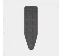 Brabantia 8mm Thick Underlay Ironing Board Cover (B Board/Denim Black) Heat-Resistant, Non-Slip, Cord Fastener