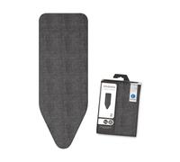 Brabantia 8mm Thick Underlay Ironing Board Cover (C Board/Metallised) Heat-Resistant, Non-Slip, Cord Fastener