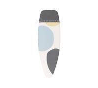 Brabantia 8mm Thick Underlay Ironing Board Cover with Parking Zone (D Board/Spring Bubbles) Heat-Resistant, Non-Slip, Cord Fastener