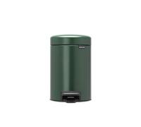 Brabantia Bathroom Pedal Bin, Pine Green, 3 Litre
