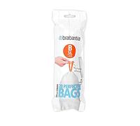 Brabantia Bin Liner 5 Litre, B 20bags White (Pack of 6) - 311741