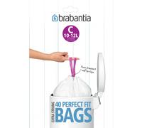 Brabantia Bin Liner C, 10-12 L - 40 Bags