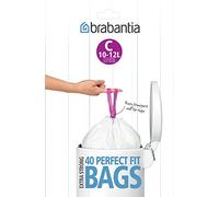 Brabantia Bin Liners 40 x 10-12L Litre Waste Bags Sacks Type C