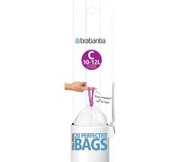 Brabantia Bin Liners, Size C, 10-12 L - 20 Bags