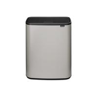 Brabantia Bo 2 x 30 Liters Touch Bin - Soft Grey