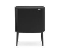 Brabantia Bo 23 + 11-Litre Touch Bin - Black Matt Black