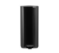 Brabantia Pedal Bin Bo 30L – Soft-closing, Light Pedal, Removable Inner Bucket – Matt Black