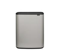 Brabantia Bo 60 Liter Touch Bin - Soft Grey