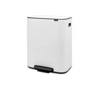 Brabantia 60L Bo Pedal Bin - White, White