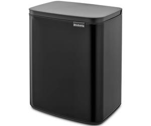 Brabantia - Bo Paper Bin 12 L, Matte Black - Matte Black