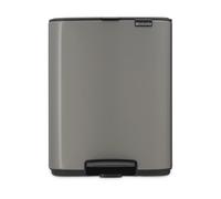 Brabantia Bo pedal bin 12 L Platinum