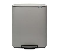 Brabantia Bo pedal bin 60 L Mineral concrete grey
