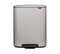 Brabantia Bo pedal bin 60 L Soft grey