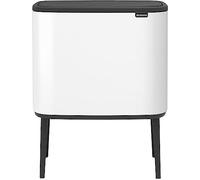 Brabantia Bo Touch Bin 3 X 11L - White, White