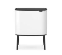 Brabantia Bo touch bin 3 x 11 litre white