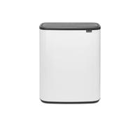 Brabantia Bo Touch Bin 60L - White, White