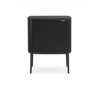 Brabantia Bo Touch Bin 36L - Matt Black, Black