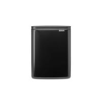 Brabantia - Bo Waste Bin 12L - Stylish & Handy Rubbish Bin - Easy Open & Soft Closing Lid - Hygienic & Space Efficient - Transport Grip - for Bathroom, Home Office & Bedroom - Matt Black